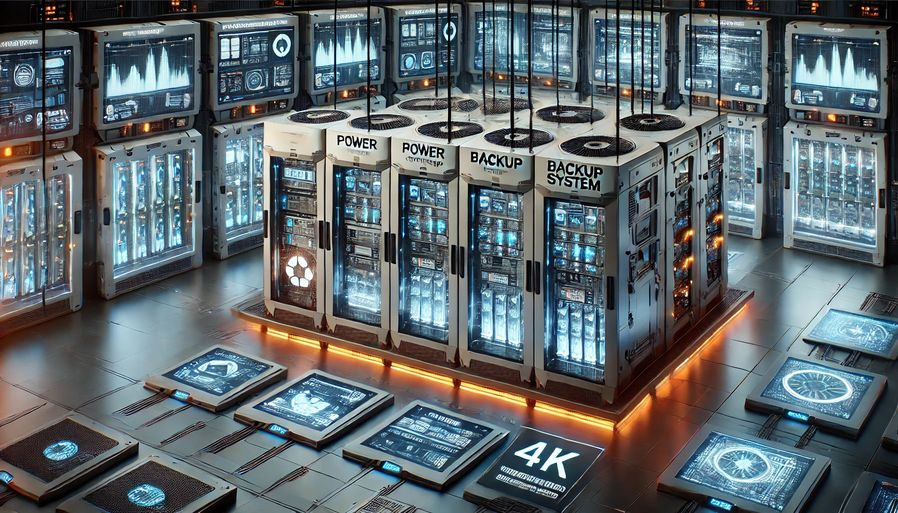 High-Capacity Power and Backup Systems